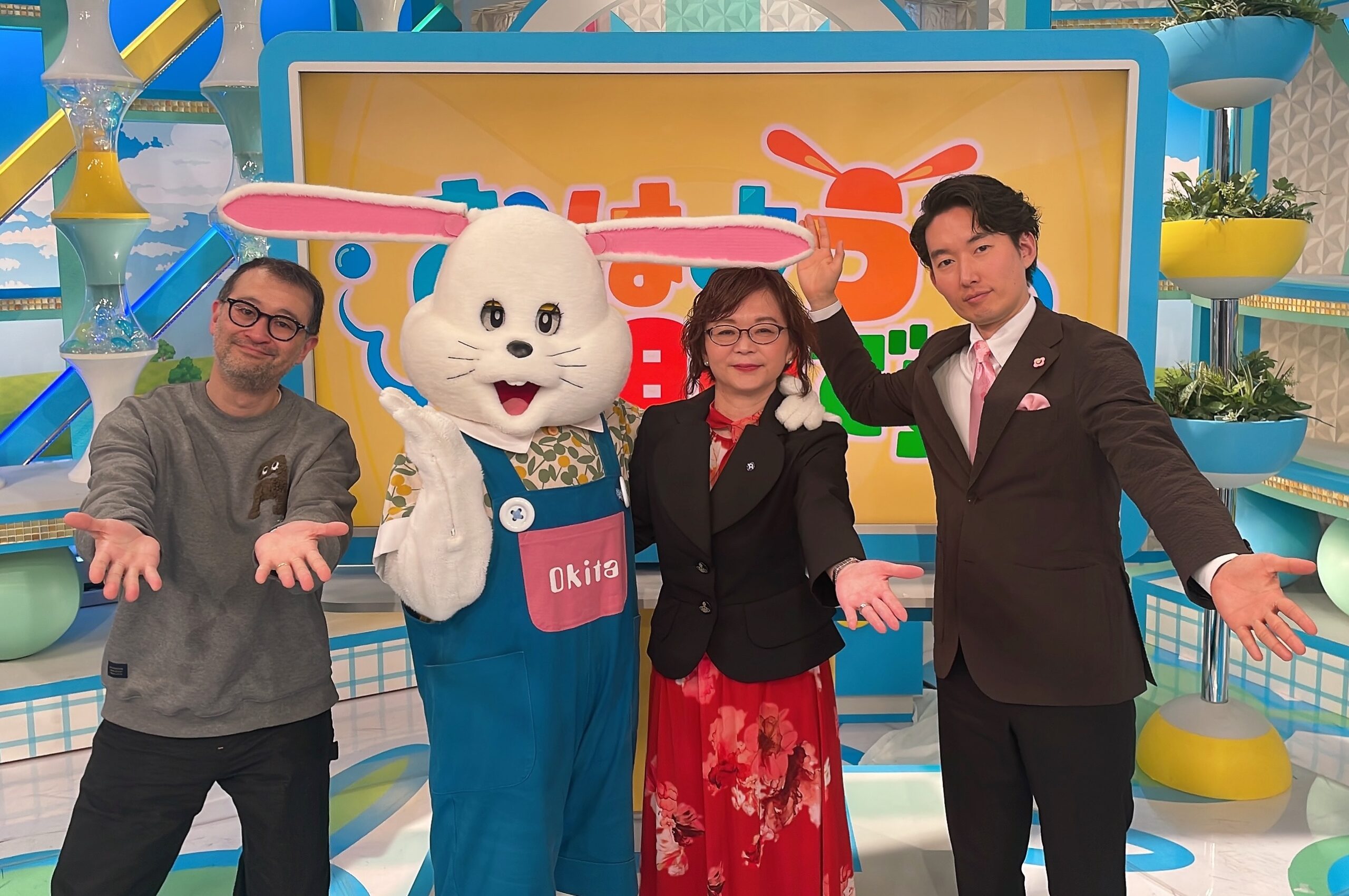 テレビ出演写真